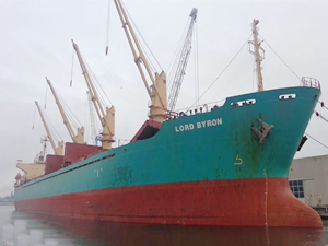 British Bulkers'e ait M/V LORD BYRON, 4 milyon dolara Türk şirketine satıldı