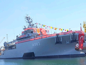 Kurtarma gemisi "A-583 borda numaralı TCG IŞIN" DZKK'ya teslim edildi