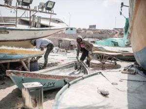 Gazze'nin "gazi tekneleri" onarılıyor