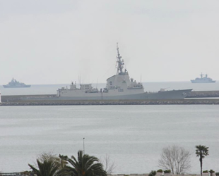 NATO’da görevli savaş gemileri, Samsun'dan ayrıldı