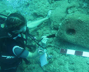 Su altı arkeologları, 2020 yılında Akdeniz’de 52 batığı kayda aldı