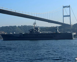 ABD savaş gemisi USS Mount Whitney, Karadeniz'e açıldı