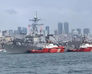 ABD savaş gemisi USS Porter, Sarayburnu Limanı’na yanaştı