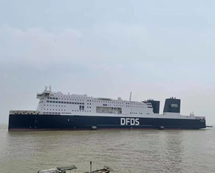 DFDS, yeni gemisi Aura Seaways'i teslim aldı