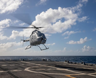 Gemi tabanlı otonom MQ-8C İHA, USS Milwaukee gemisine konuşlandırıldı