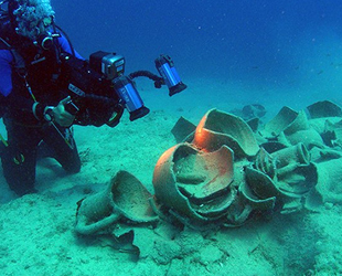 Fethiye'de Roma Dönemi'ne ait 'son Rodos batığı' bulundu