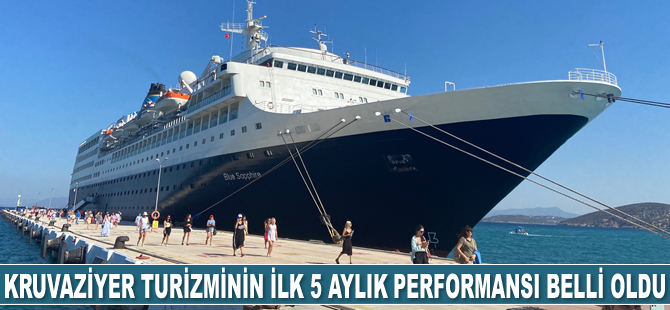 Kruvaziyer turizminin ilk 5 aylık performansı belli oldu