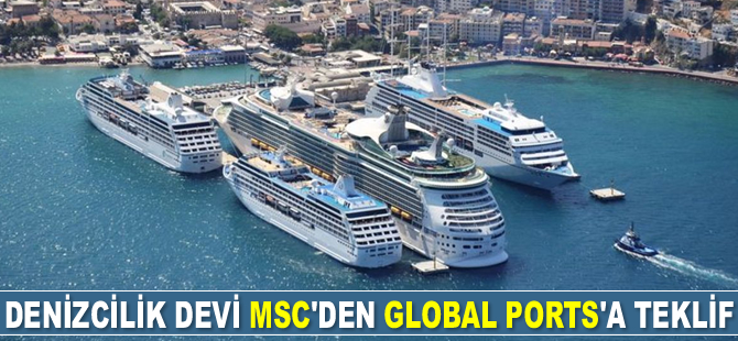 MSC, Global Ports Holding’in çoğunluk hissesini satın almak istiyor