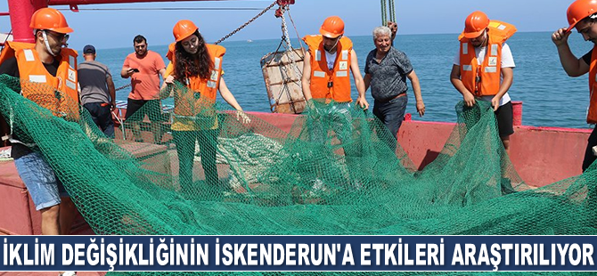 Küresel iklim değişikliğinin İskenderun Körfezi'ne etkileri araştırılıyor