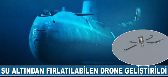 Su altından fırlatılabilen drone geliştirildi