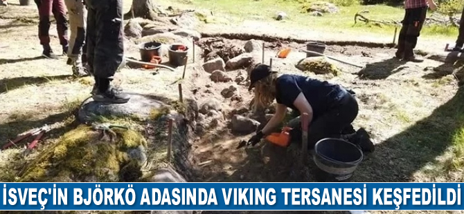 İsveç'in Björkö adasında Viking tersanesi keşfedildi