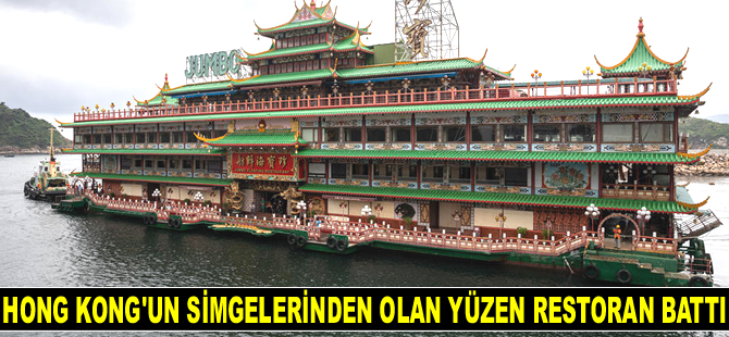 Jumbo Floating isimli yüzen restoran, Güney Çin Denizi’nde battı