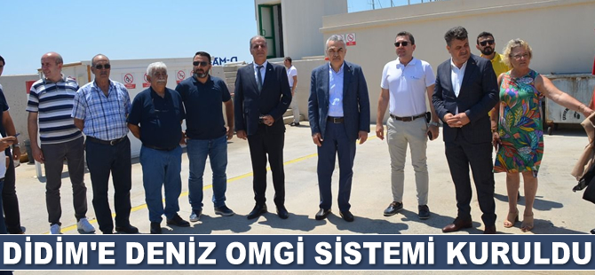 Didim'e Deniz OMGİ Sistemi kuruldu