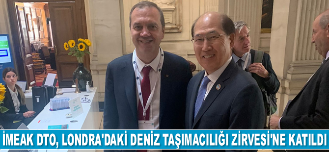 İMEAK DTO, Deniz Taşımacılığının Geleceğini Şekillendirme Zirvesi’ne katıldı