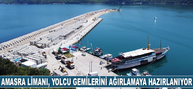 Amasra Limanı, yolcu gemilerini ağırlamaya hazırlanıyor