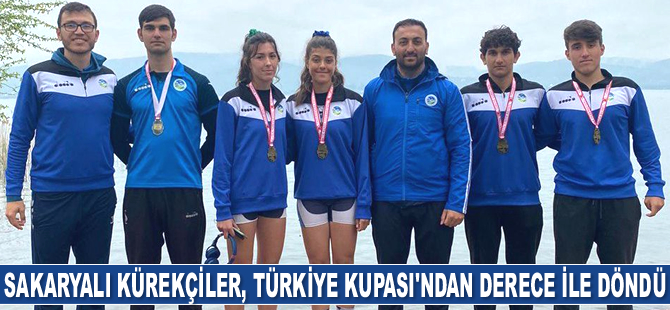 Sakaryalı kürekçiler, Deniz Küreği Türkiye Kupası’ndan derece ile döndü