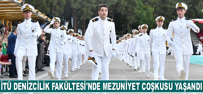 İTÜ Denizcilik Fakültesi’nde mezuniyet coşkusu yaşandı