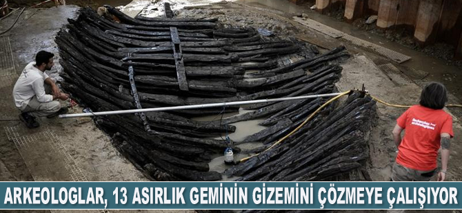 Fransız arkeologlar, 13 asırlık geminin gizemini çözmeye çalışıyor