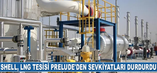 Shell, LNG tesisi Prelude'den sevkiyatları durdurdu