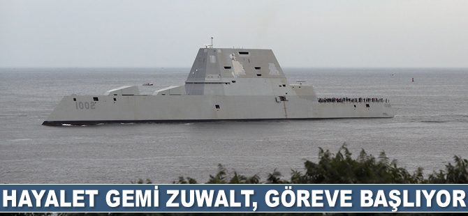 Hayalet gemi Zuwalt, göreve başlıyor