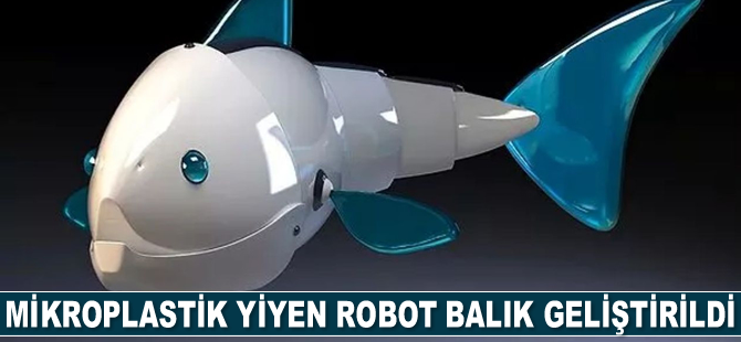 Çinli bilim insanları, mikroplastik yiyen robot balık geliştirdi