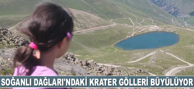 Soğanlı Dağları'ndaki krater gölleri büyülüyor