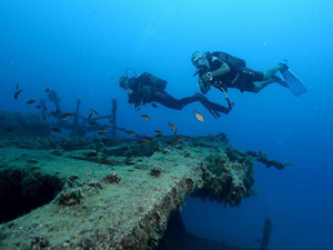 St. Didier batığına turistik dalışlar başladı