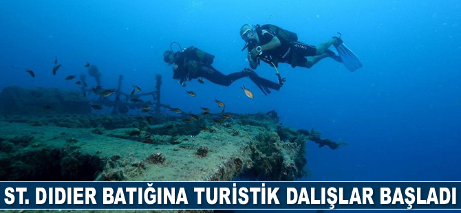 St. Didier batığına turistik dalışlar başladı