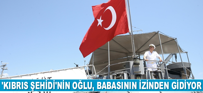 Seyir Astsubay Kıdemli Başçavuş Ali Gümüş, babasının izinden gidiyor