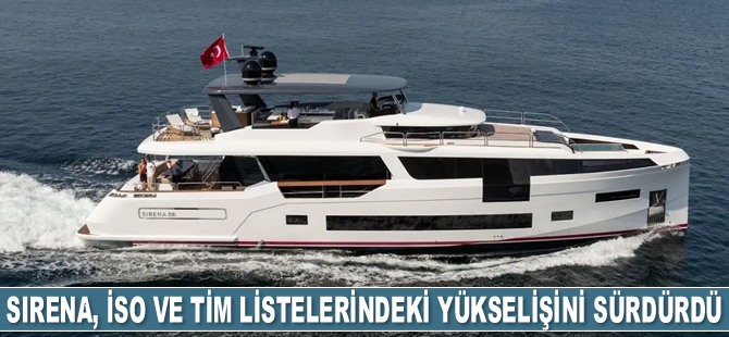 Sirena Marine, İSO ve TİM listelerindeki hızlı yükselişini sürdürüyor