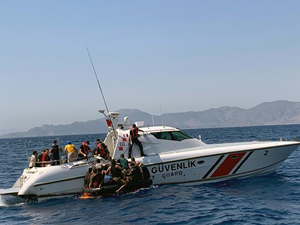 Muğla açıklarında 108 göçmen kurtarıldı