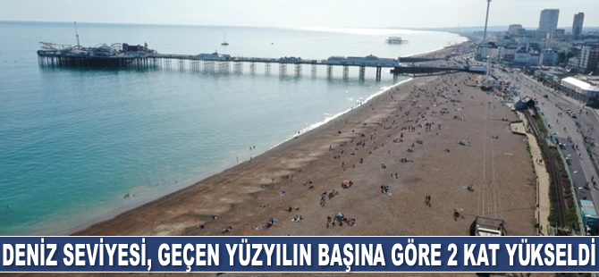 Britanya’da deniz seviyesi, geçen yüzyılın başına göre iki kattan fazla yükseldi