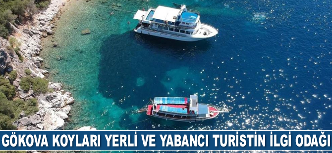 Gökova koyları yerli ve yabancı turistin ilgi odağı oldu