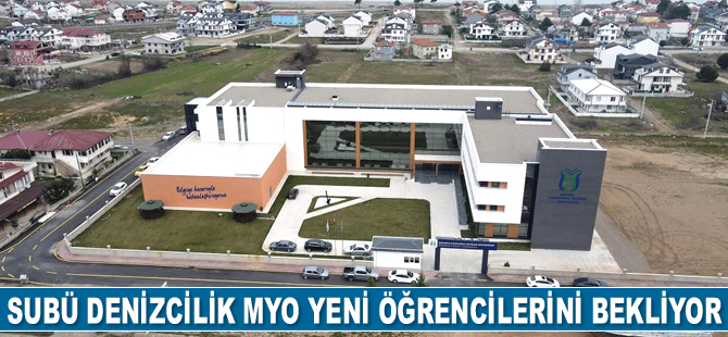 SUBÜ Denizcilik MYO yeni öğrencilerini bekliyor