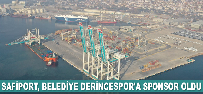 Safiport, Derincespor’a sponsor oldu