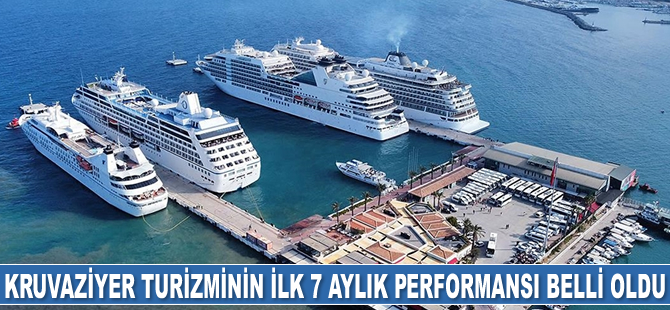 Kruvaziyer turizminin ilk 7 aylık performansı belli oldu