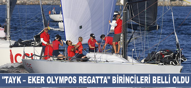 “TAYK – Eker Olympos Regatta” Yelken Yarışında İlk Etabın Birincileri Belli Oldu