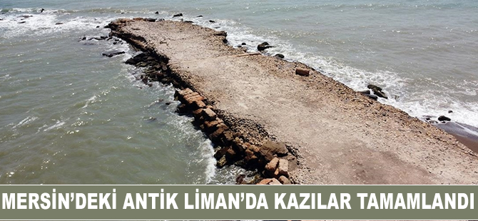 Mersin'deki Soli Pompeipolis Antik Limanı'nda arkeolojik kazılar sona erdi