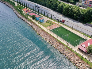 Kocaeli'nde proje kapsamında Çift Kaydıraklı Aquapark'ın temeli tamamlandı