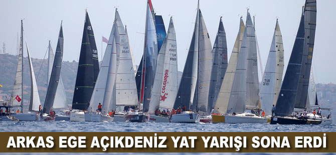 Arkas Ege Açıkdeniz Yat Yarışı tamamlandı