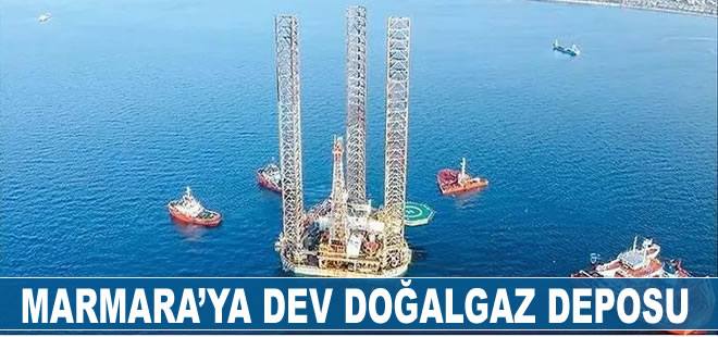 Marmara’ya dev doğalgaz deposu