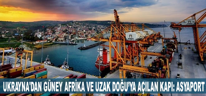 Ukrayna'dan Tekirdağ'a getirilen gıda ürünleri gemiyle Afrika ve Uzak Doğu ülkelerine gönderiliyor