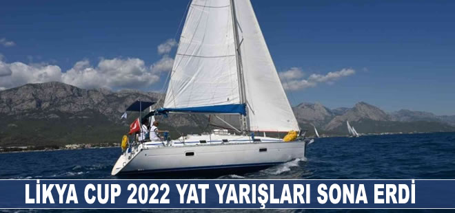 Likya Cup 2022 Yat Yarışları sona erdi