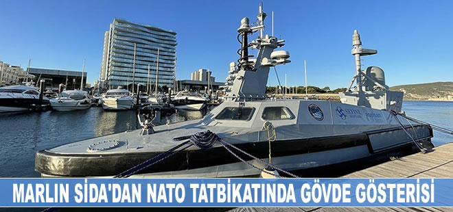 MARLIN SİDA, NATO tatbikatında yeteneklerini sergiledi