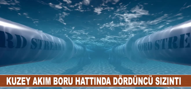 Kuzey Akım boru hattında dördüncü sızıntı tespit edildi