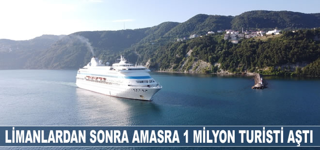 Turizm ilçesi Amasra 1 milyon ziyaretçi hedefini aştı