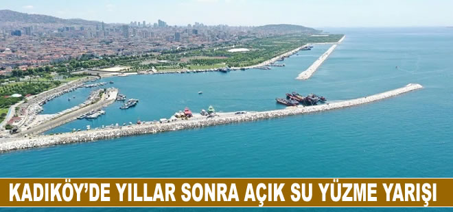 Kadıköy’de yıllar sonra açık su yüzme yarışı