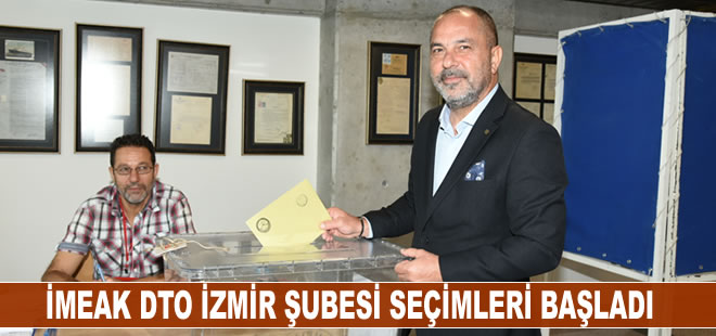 İMEAK Deniz Ticaret Odası İzmir Şubesi seçimleri başladı