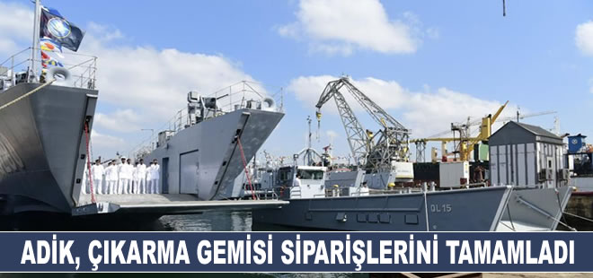 Anadolu Tersanesi, Katar’ın çıkarma gemisi siparişlerini tamamladı