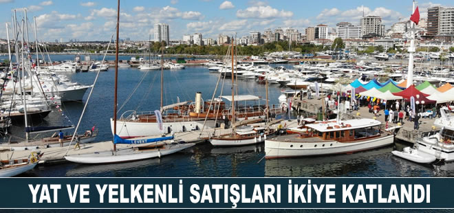 Yat ve yelkenli satışları ikiye katlandı